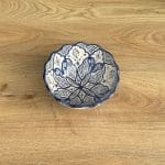 Beautiful Moroccan ceramic bowls with the traditional Moroccan pattern in dark blue. Measures 20 cm. in diameter and is handmade in Morocco.