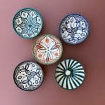 Bols marocains 14 cm plusieurs couleurs