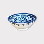 Bols marocains 14 cm côté bleu