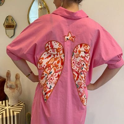 marokkanske tunika PINK WINGS 11