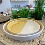 assiette demi-pâtes soleil