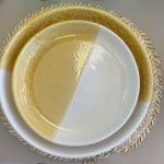 assiette demi-pâtes soleil assiette 1