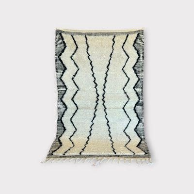 ZIRA 96x156 cm beni Ourain-tapijt