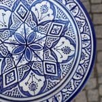 Marokkaanse keramische schaal