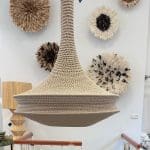 marokkanische Häkellampe_beige_L
