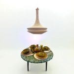 marokkanische Häkellampe_beige_L