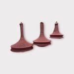 Moroccan crochet lamp_Plum_three sizes