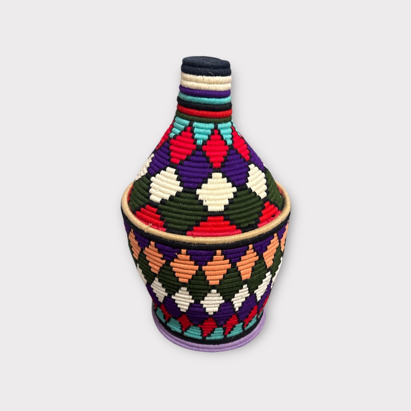 Tazgha berberkurv str L Tazgha-panier-berbère-taille-L