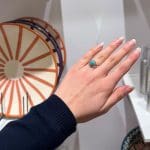 Ring med turkis sten Fleur