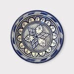 couscousschaal 32 cm blauw